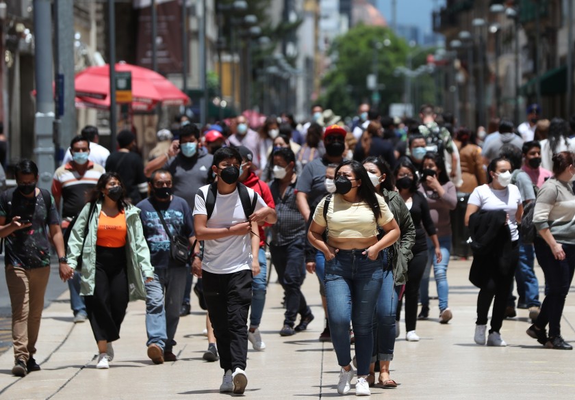 México registra 970 contagios y 48 muertes por Covid-19 en las últimas horas