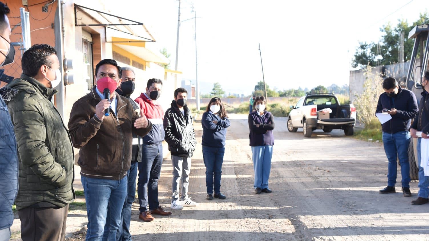 Arrancan obras en la comunidad de San Lucas Cuauhtelulpan, en Tlaxcala Capital