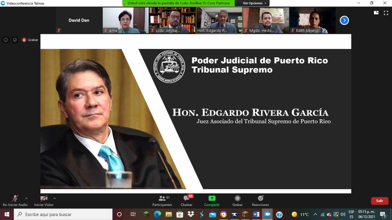 Inaugura Maldonado Bonilla el Seminario Internacional “Precedentes Judiciales” 