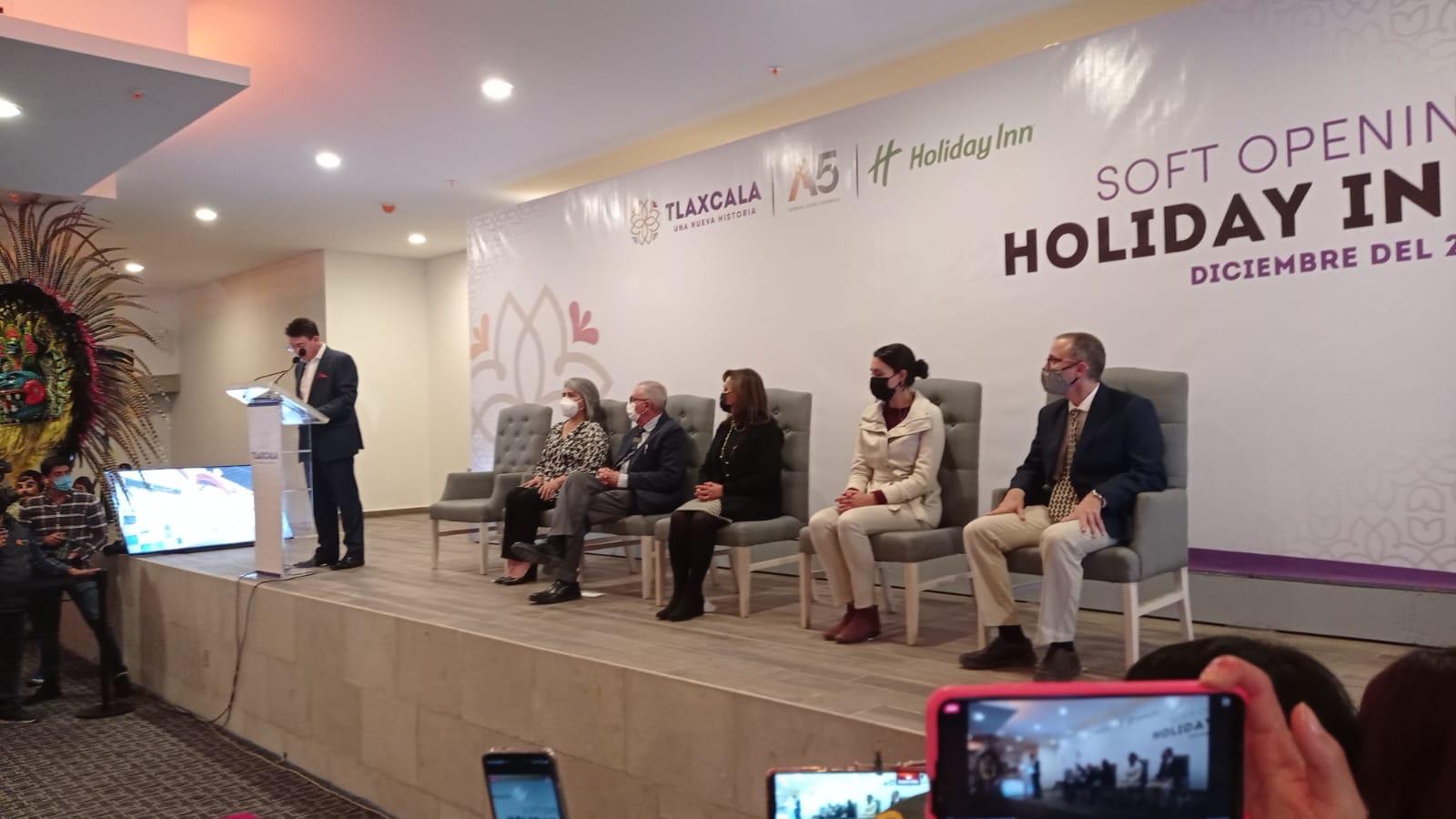 Llega Holiday Inn a Tlaxcala, gobernadora abre las puertas