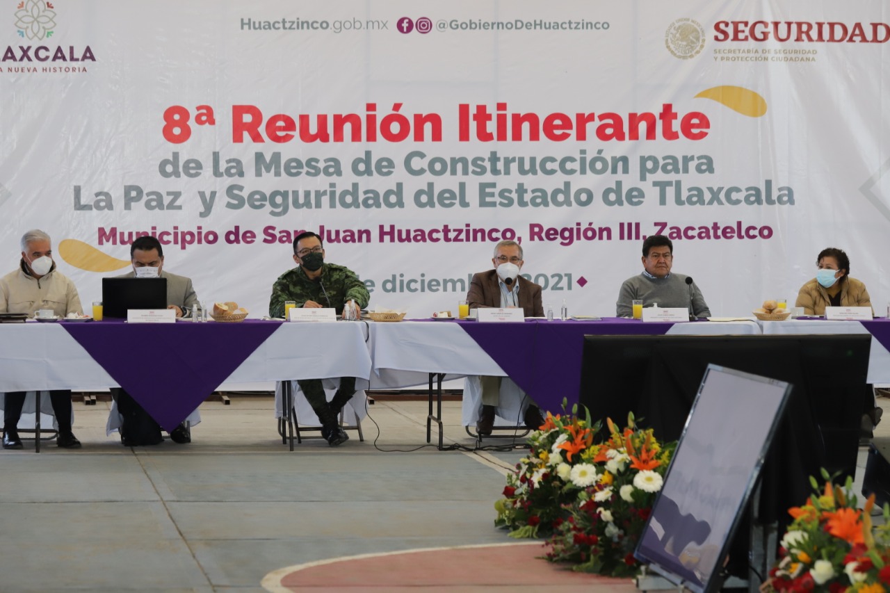 Autoridades realizan mesa de seguridad, Región 3; reiteran su compromiso de trabajar coordinadamente