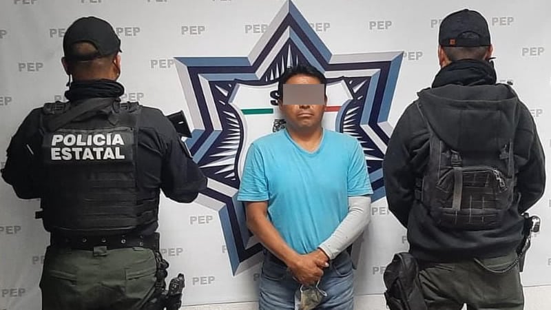 Detienen a hombre por narcomenudeo en Chiautzingo; es buscado por abuso infantil en EU