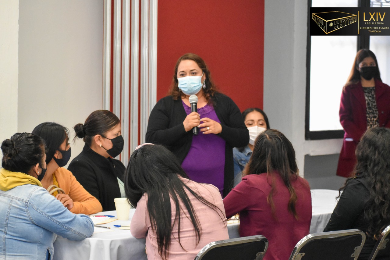 Legisladora de Tlaxcala fomenta capacitación a Institutos Municipales de la Mujer