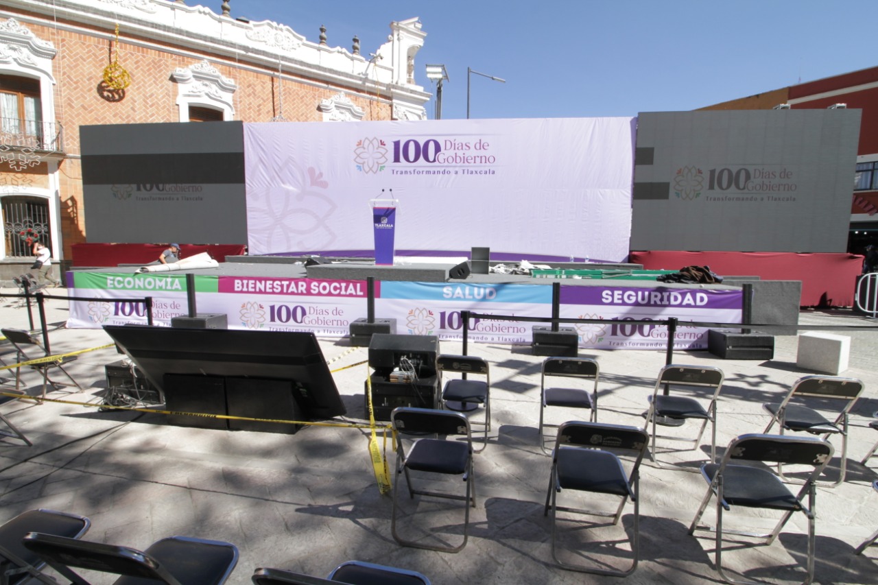 Tlaxcaltecas disfrutarán de presentaciones artísticas previo al mensaje de 100 días de gobierno de Lorena Cuéllar Cisneros