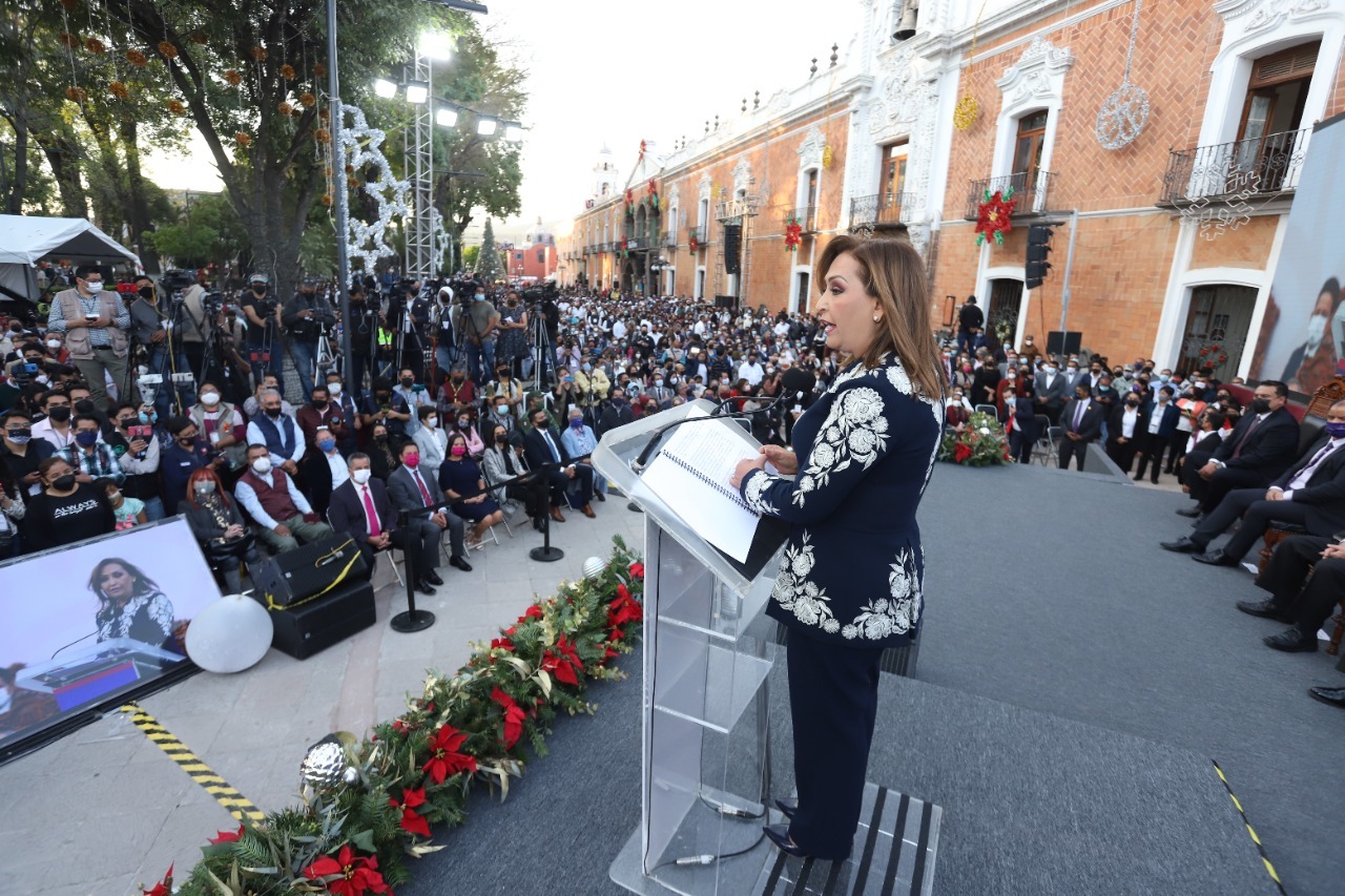 Resalta Lorena apoyo a escuelas