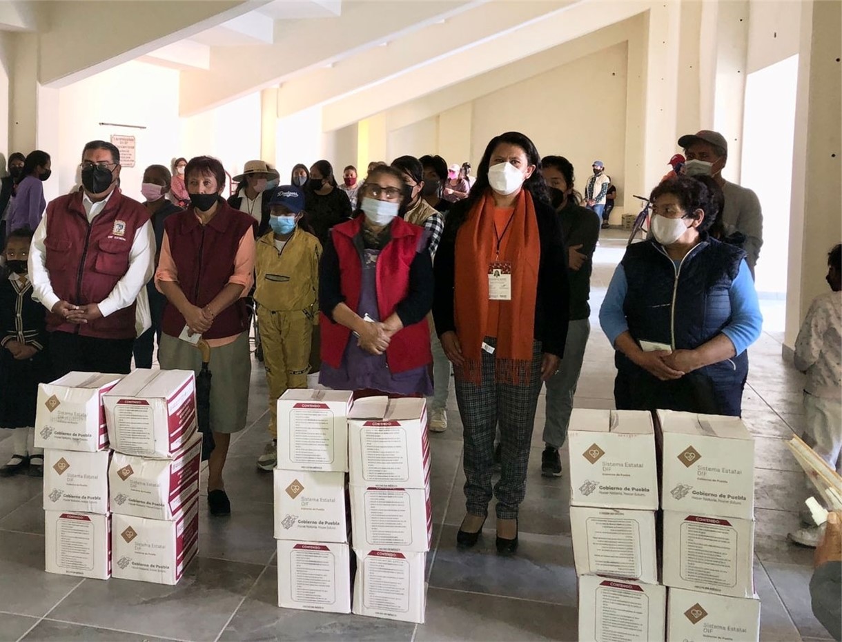 Entregará DIF Municipal de Acajete más de 3 mil despensas alimentarias 