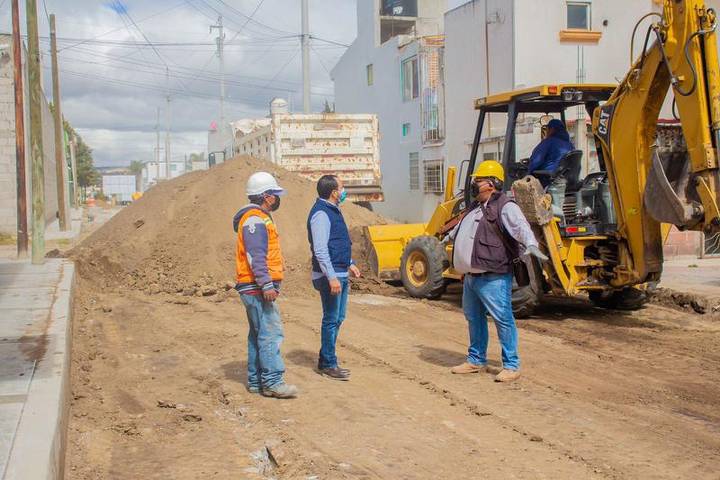 Obras de adoquinamiento se están llevando a cabo en municipio de Apizaco