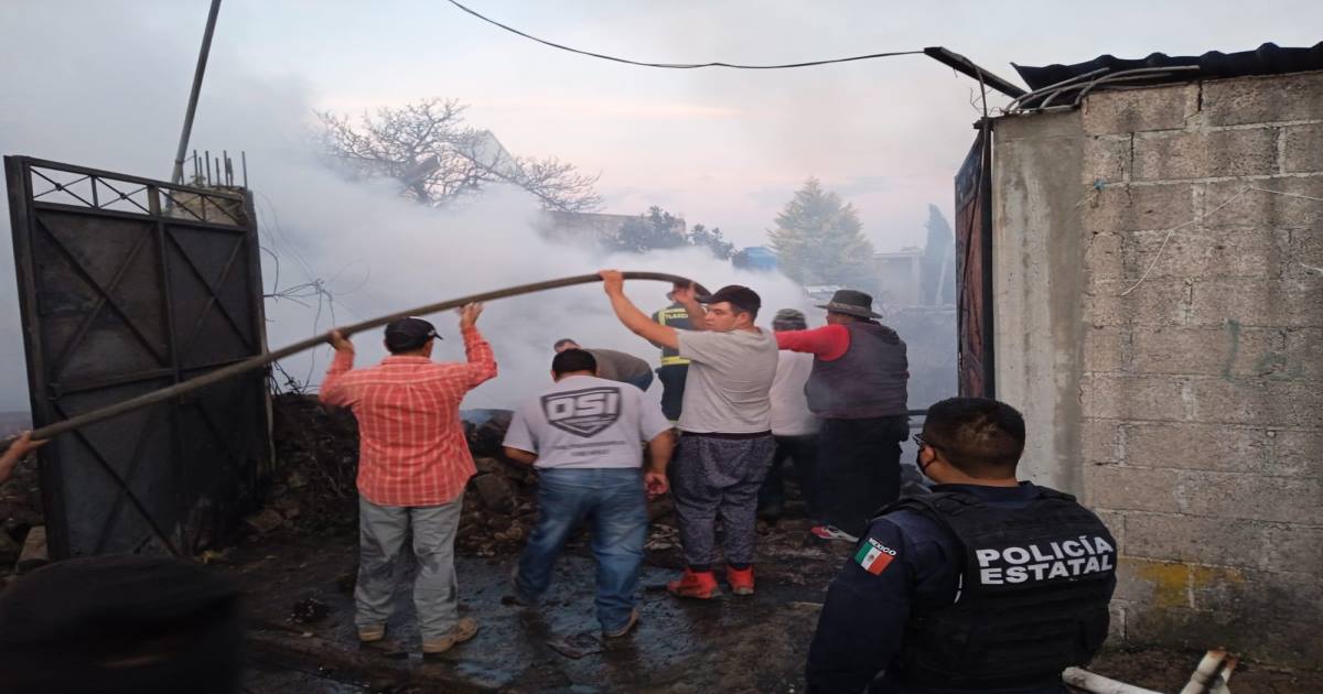 Explota domicilio en Sanctórum, albergaba pirotecnia
