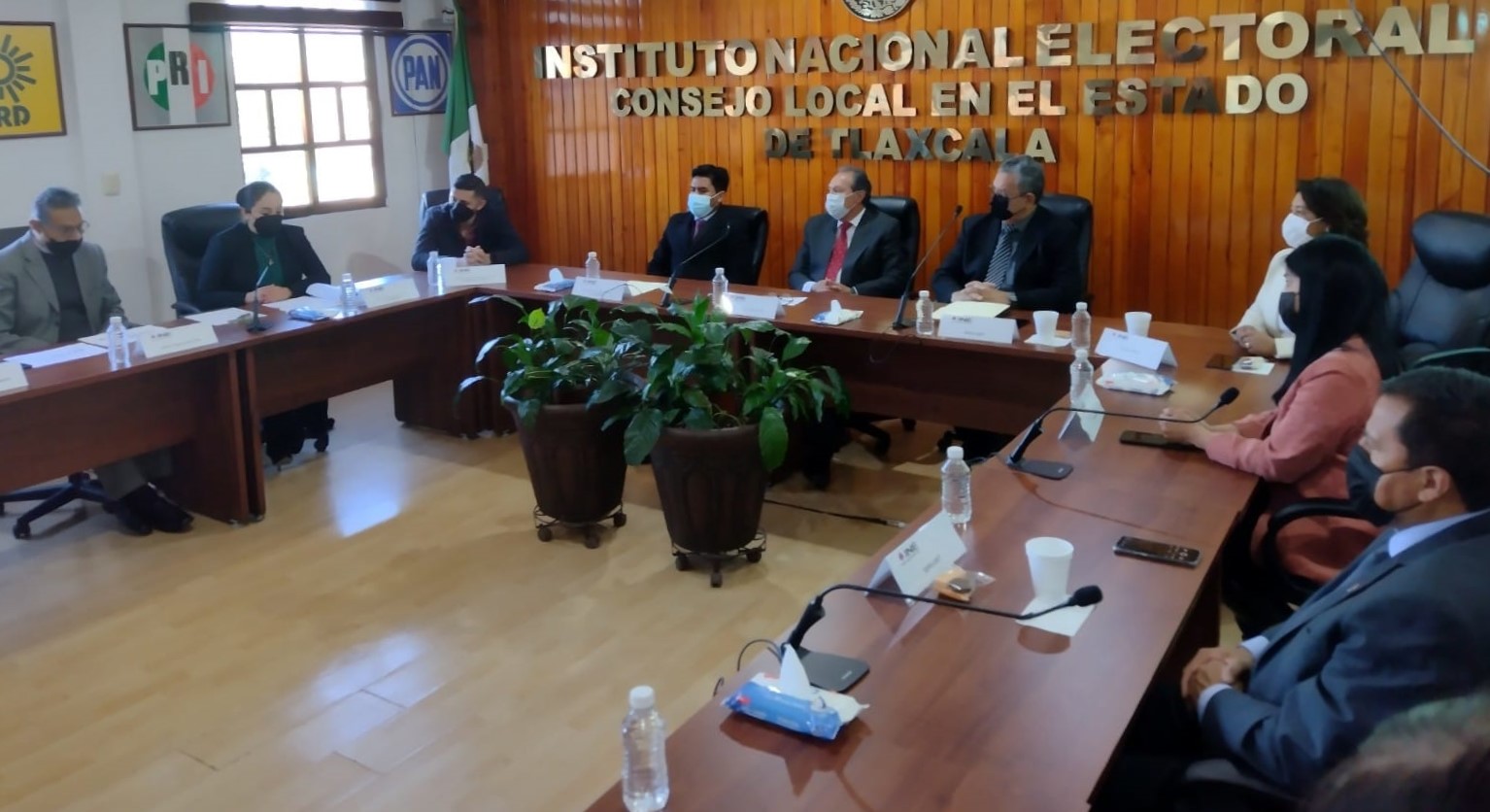 Entregó INE Tlaxcala resultados estatales preliminares de participación en la CIYJ 2021