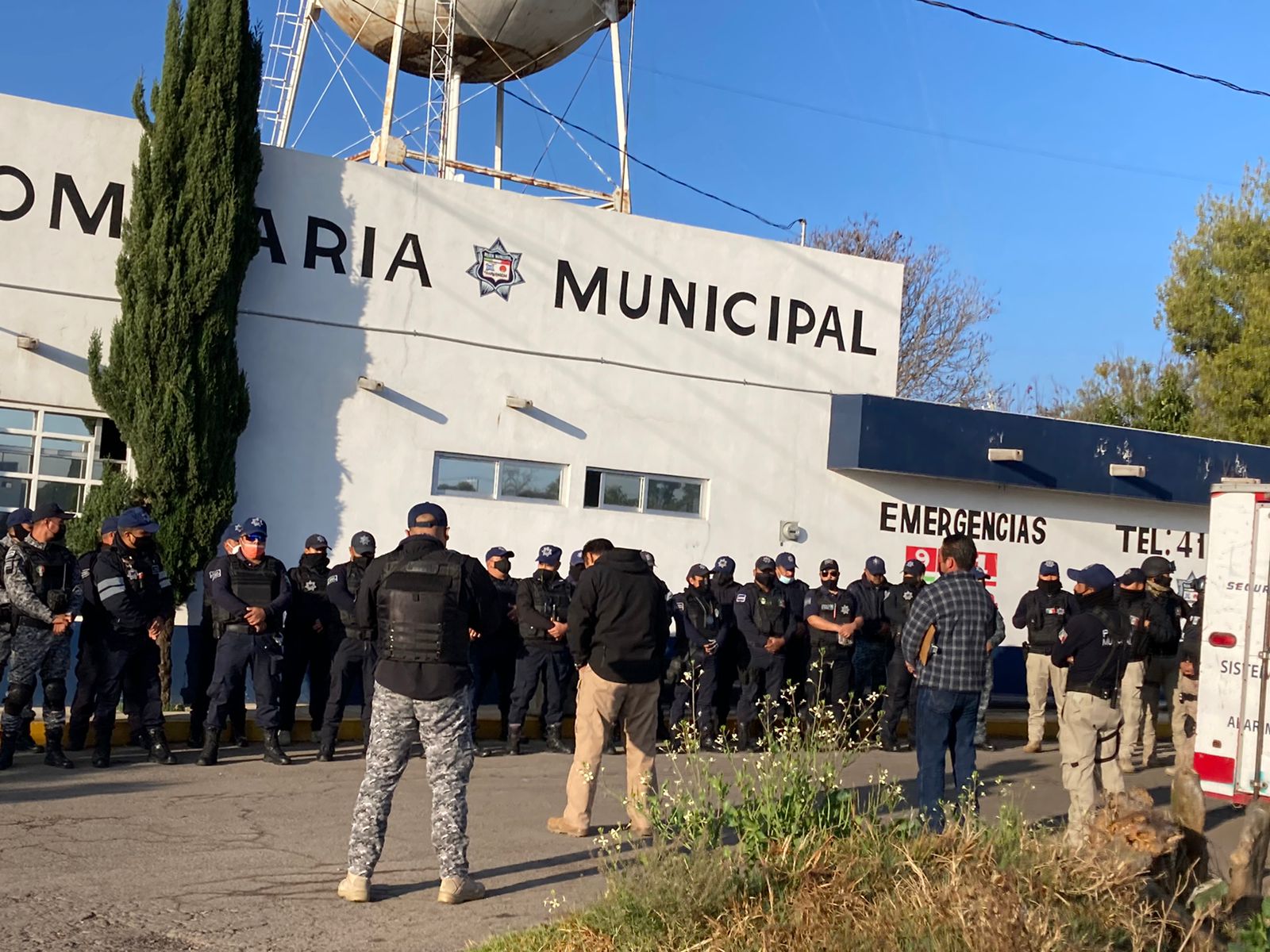 Por falta de aguinaldo, policías de Yauhquemehcan se van a paro