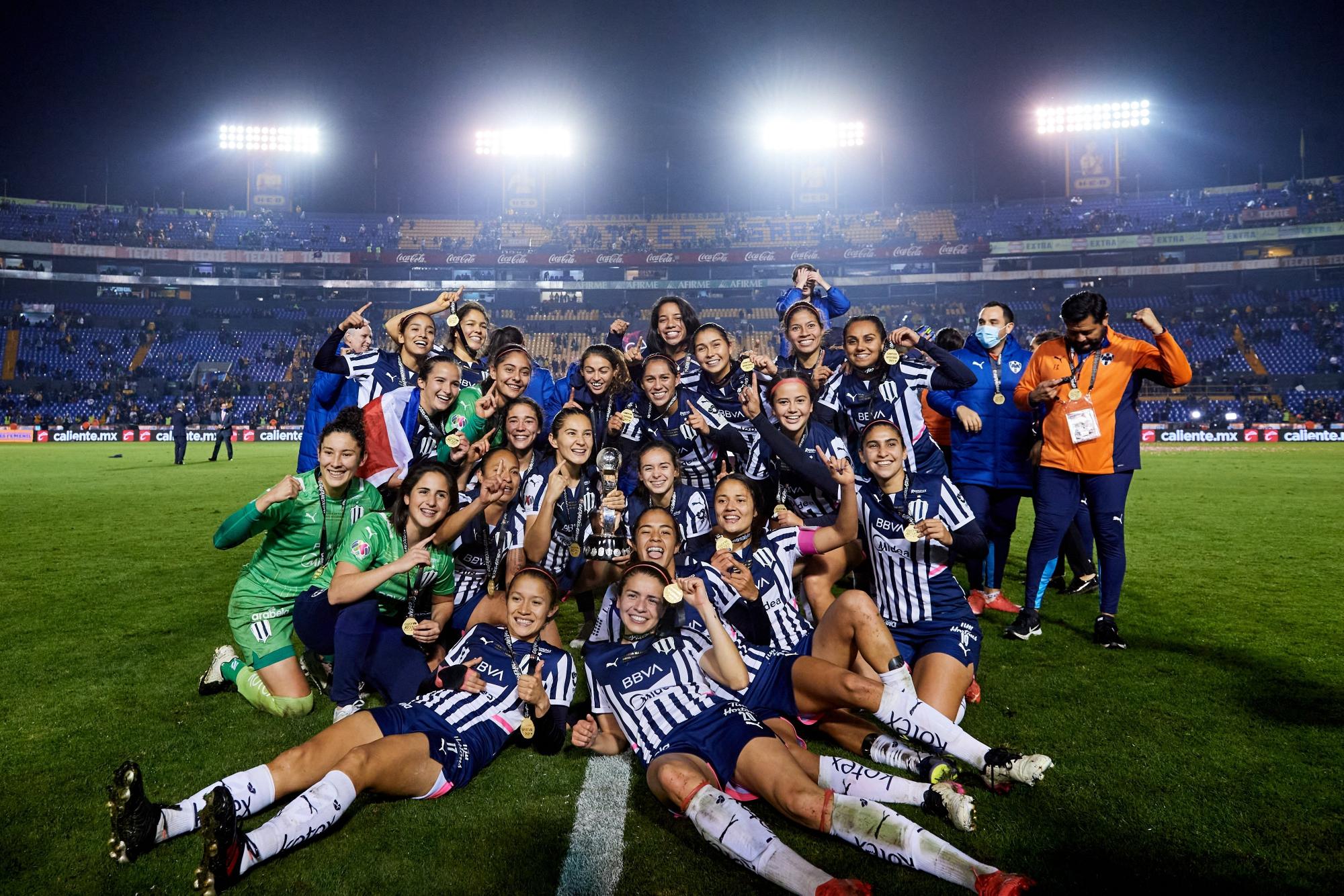 Rayadas hace historia y se coronan campeonas de la Liga MX Femenil