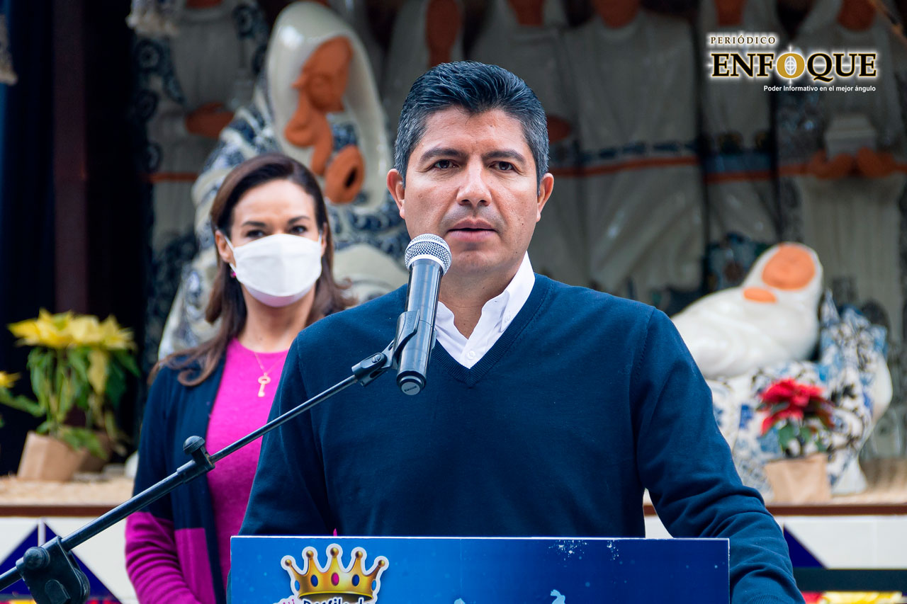 Pese a rechazo al DAP, Eduardo Rivera mantiene ánimo para trabajar por Puebla
