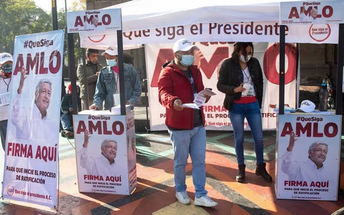 Tlaxcala es el quinto lugar la iniciativa de revocación de mandato del presidente de México.
