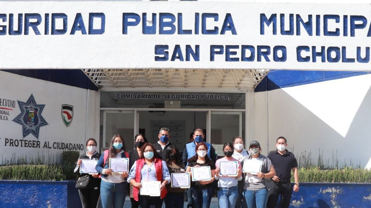 Concluyen en San Pedro Cholula el “Primer Curso de Manejo para Mujeres”