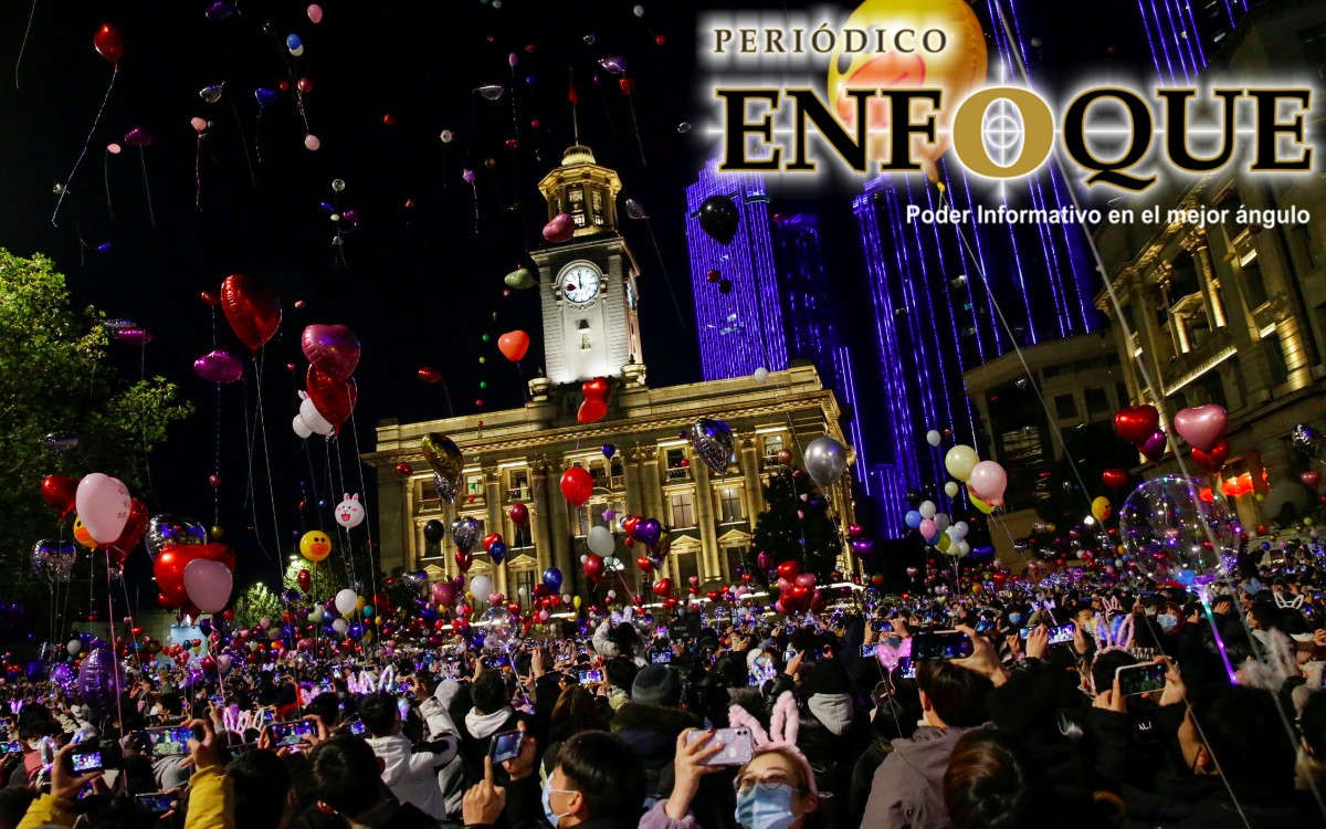 Entérate. Wuhan celebra el año nuevo como si ya no existiera una Pandemia Mundial.