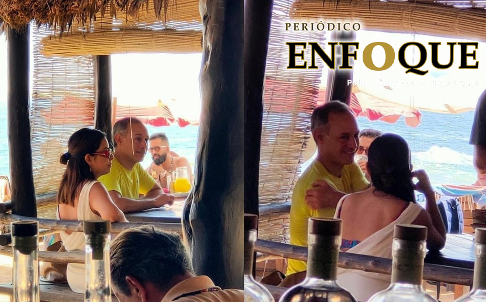 Entérate. Cachan a López Gatell vacacionando en la playa y sin cubrebocas.