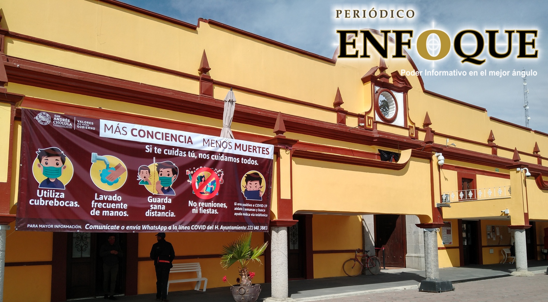 Crean Comisión COVID en San Andrés Cholula para atender a personas infectadas