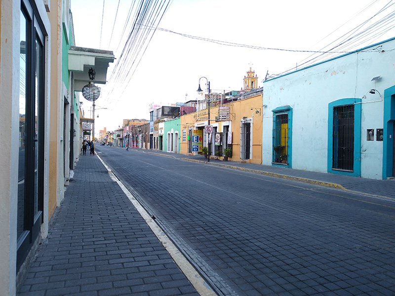 Bajó en un 70% el ambulantaje en San Pedro Cholula ante pandemia 