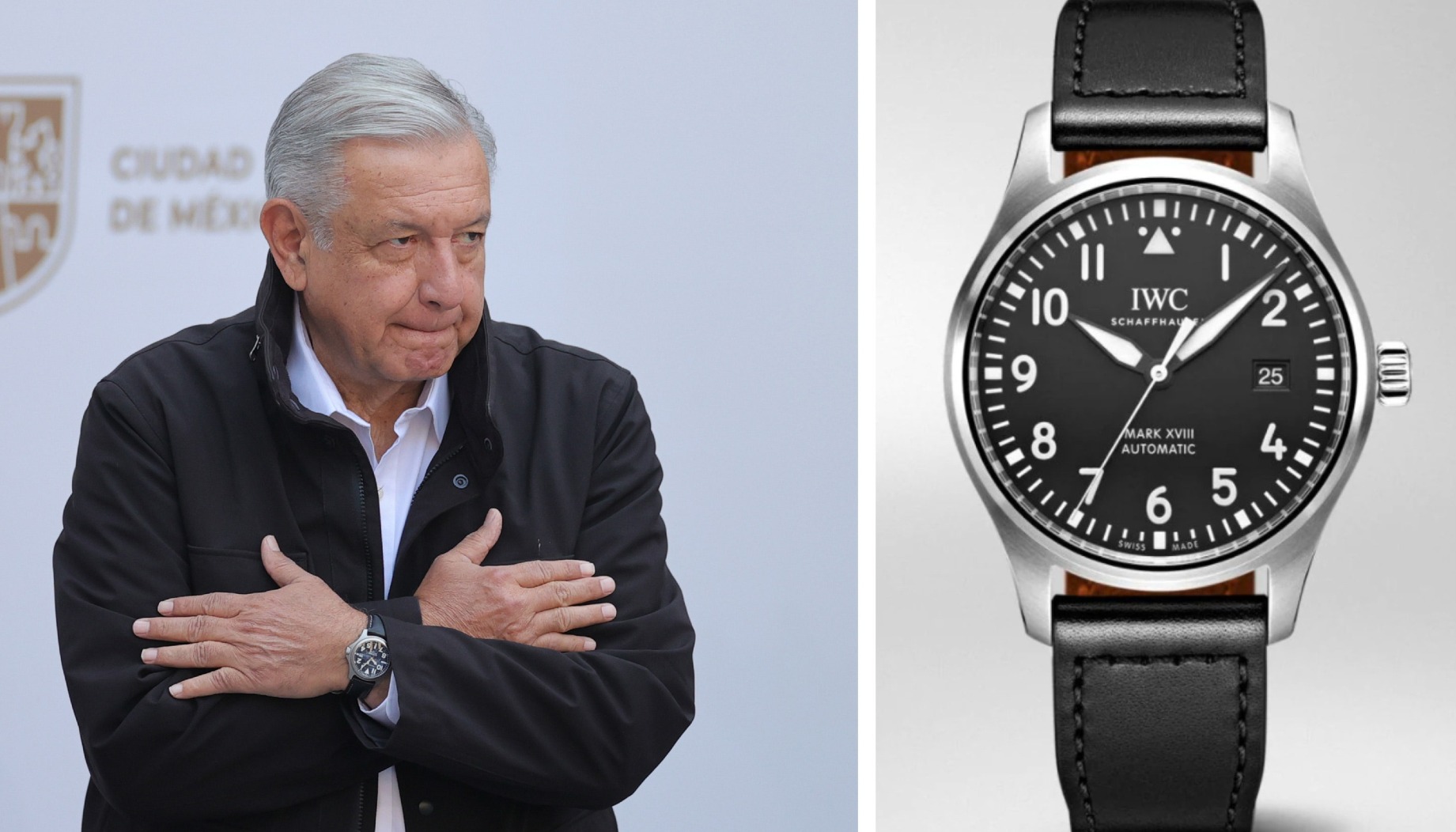 relojes de amlo y ebrard 1