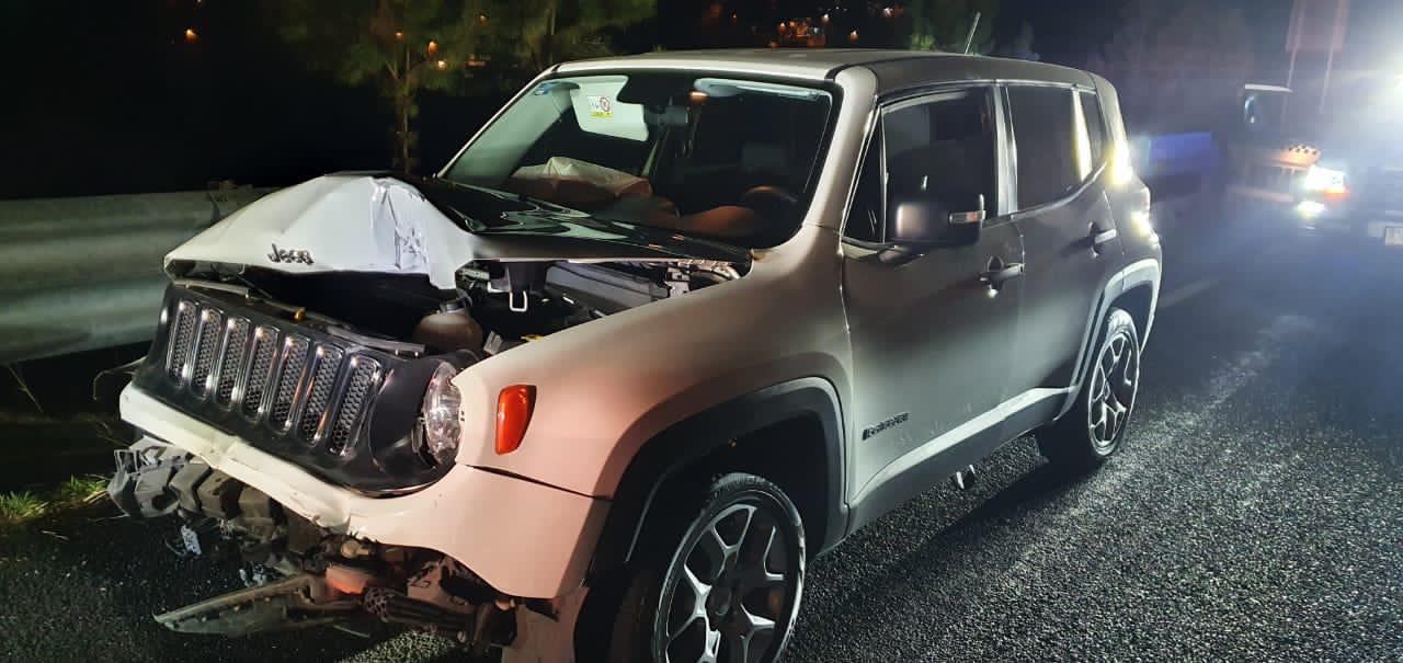 Choca alcalde de Totolac en Periférico de Tlaxcala, acusan que iba en estado alcohólico