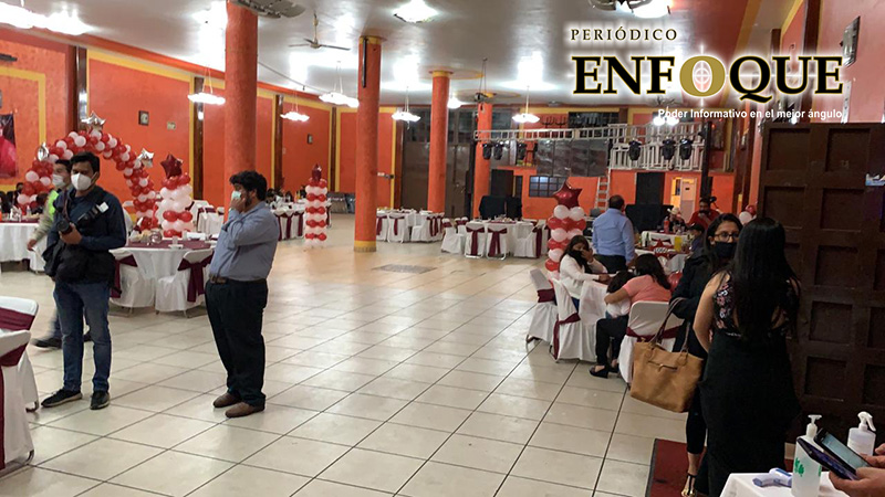 Tlaxcala pone en marcha operativo para suspender eventos masivos; inician con celebración de XV años