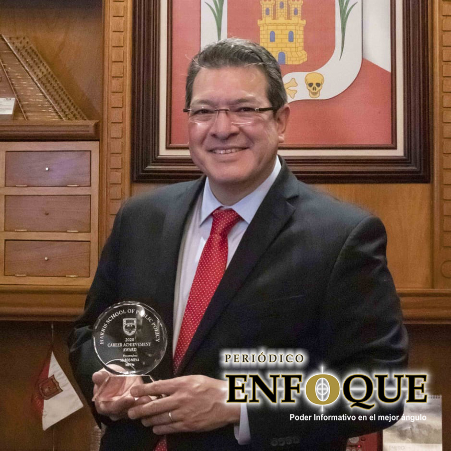 Galardona Universidad de Chicago al gobernador de Tlaxcala, con Premio al Mérito Profesional 2020