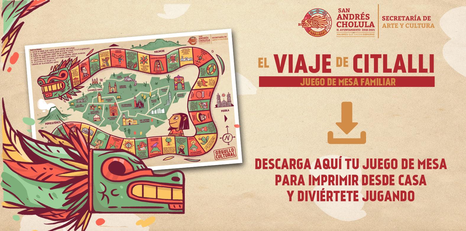 Presentan el juego de mesa "el viaje de Citlalli" para fomentar la identidad sanandreseña