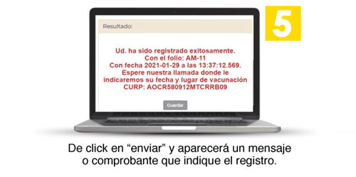 5 plataforma vacuna