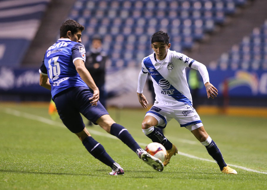 Larcamón sigue conforme con el Puebla, tras empate con Monterrey