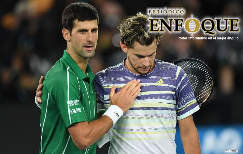 Djokovic y Thiem debutan con paso firme en el Australia Open