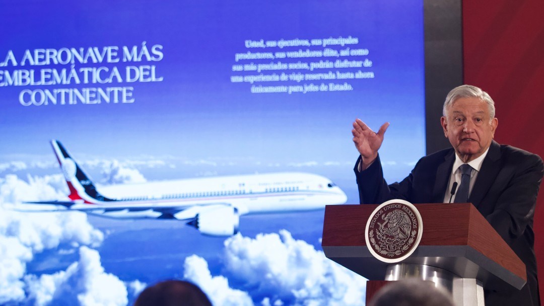 Avión presidencial sigue sin venderse porque nadie quiere 'andar de presumido': López Obrador