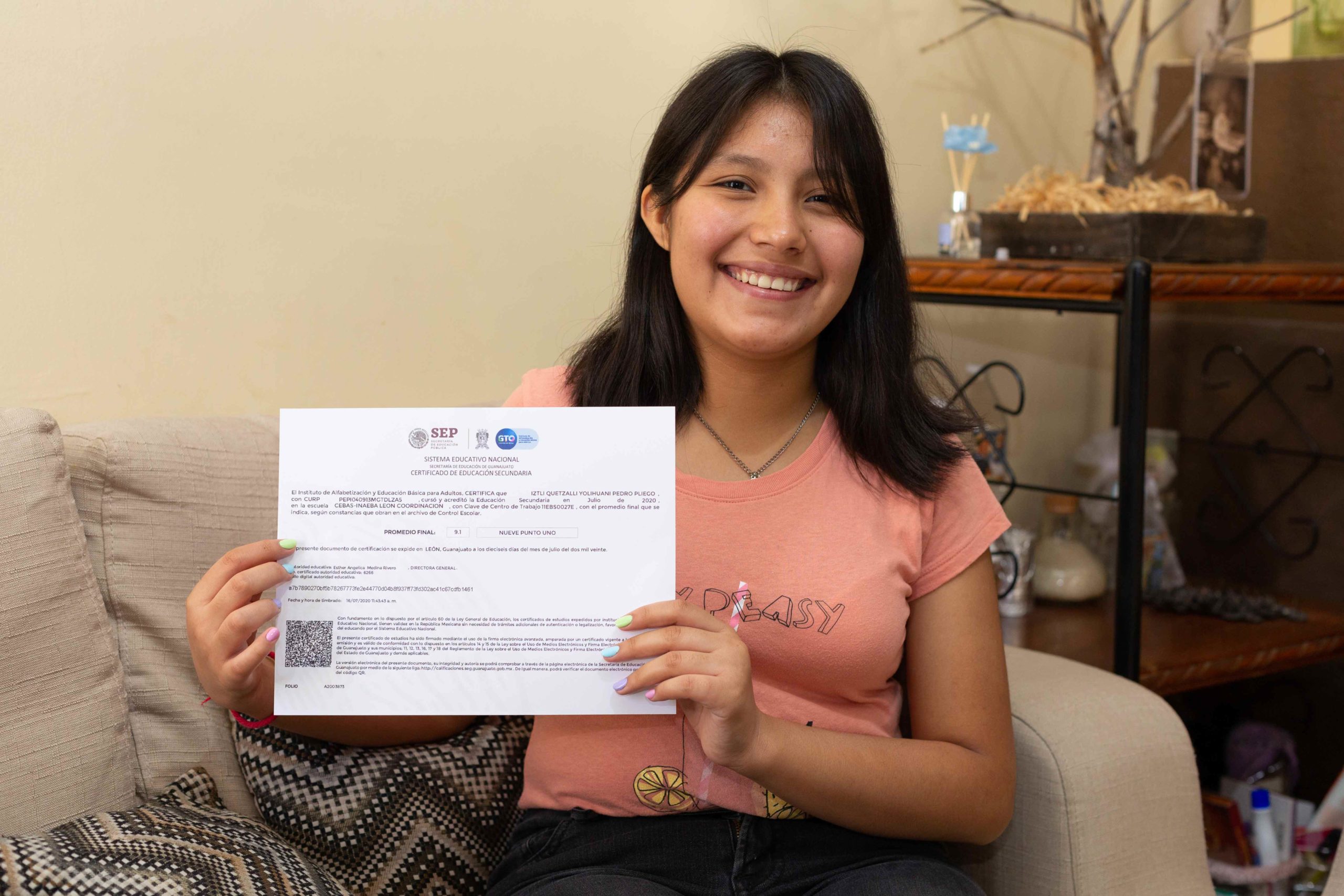 SMDIF facilita herramientas para que niños continúen se educación el sistema IEEA