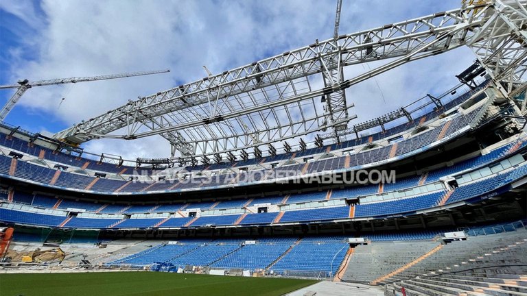 Real Madrid mostró avance de las obras en el Santiago Bernabéu: modernidad, tecnología y funcionalidad