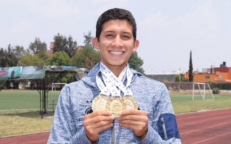 El velocista poblano Gerardo Lomelí apunta a Juegos Olímpicos