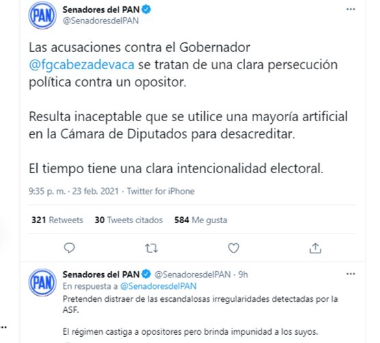 senadores pan