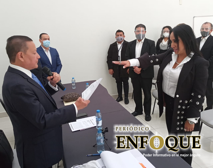 Rinde protesta Mariana Navarro Delgado como encargada de la FGR en Tlaxcala