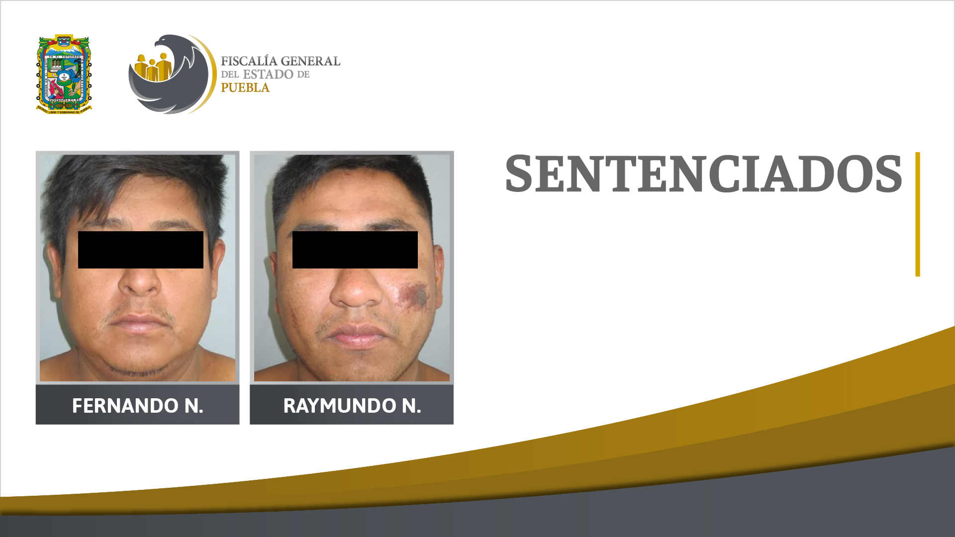Fernando N. y Raymundo N. sentenciados a 20 años de prisión por homicidio en Coyomeapan