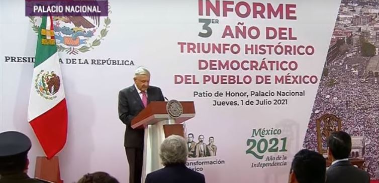 Covid-19, economía y seguridad: Temas del informe trimestral de AMLO 