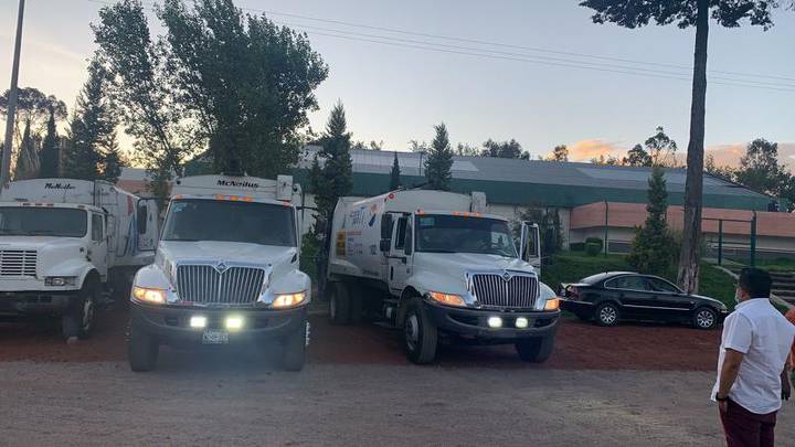 En Apizaco se reanuda el servicio de recolección de basura.