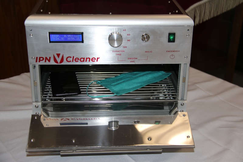 IPN crea equipo de desinfección ultravioleta para combatir propagación de covid-19