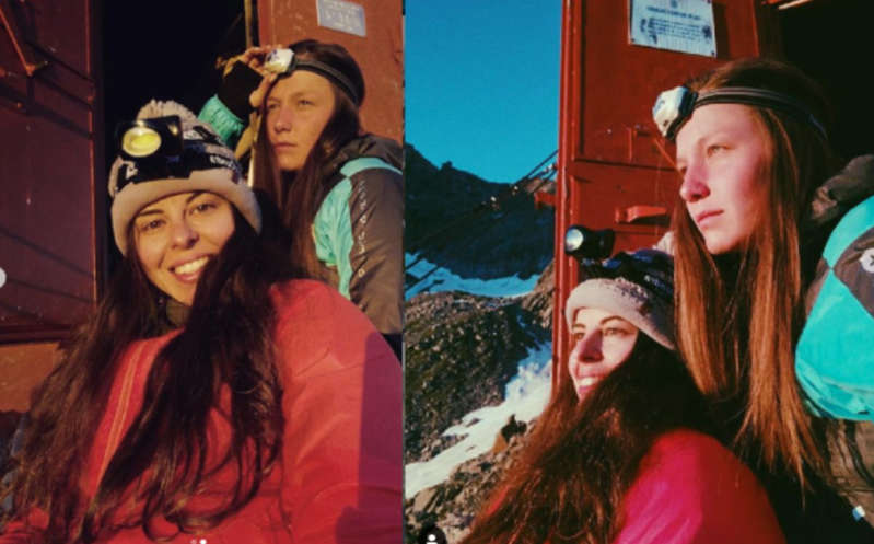 Dos escaladoras mueren congeladas al quedar en medio de una tormenta de nieve