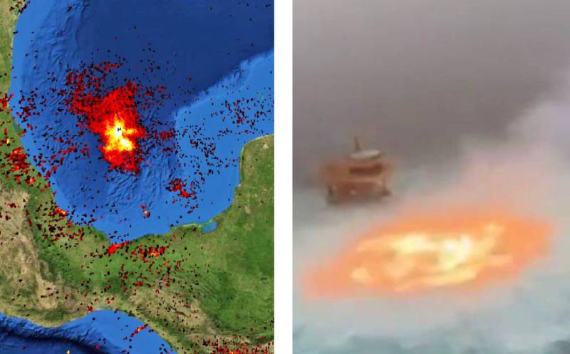 ‘Fuego en el mar’: México en el ojo del huracán ante el mundo