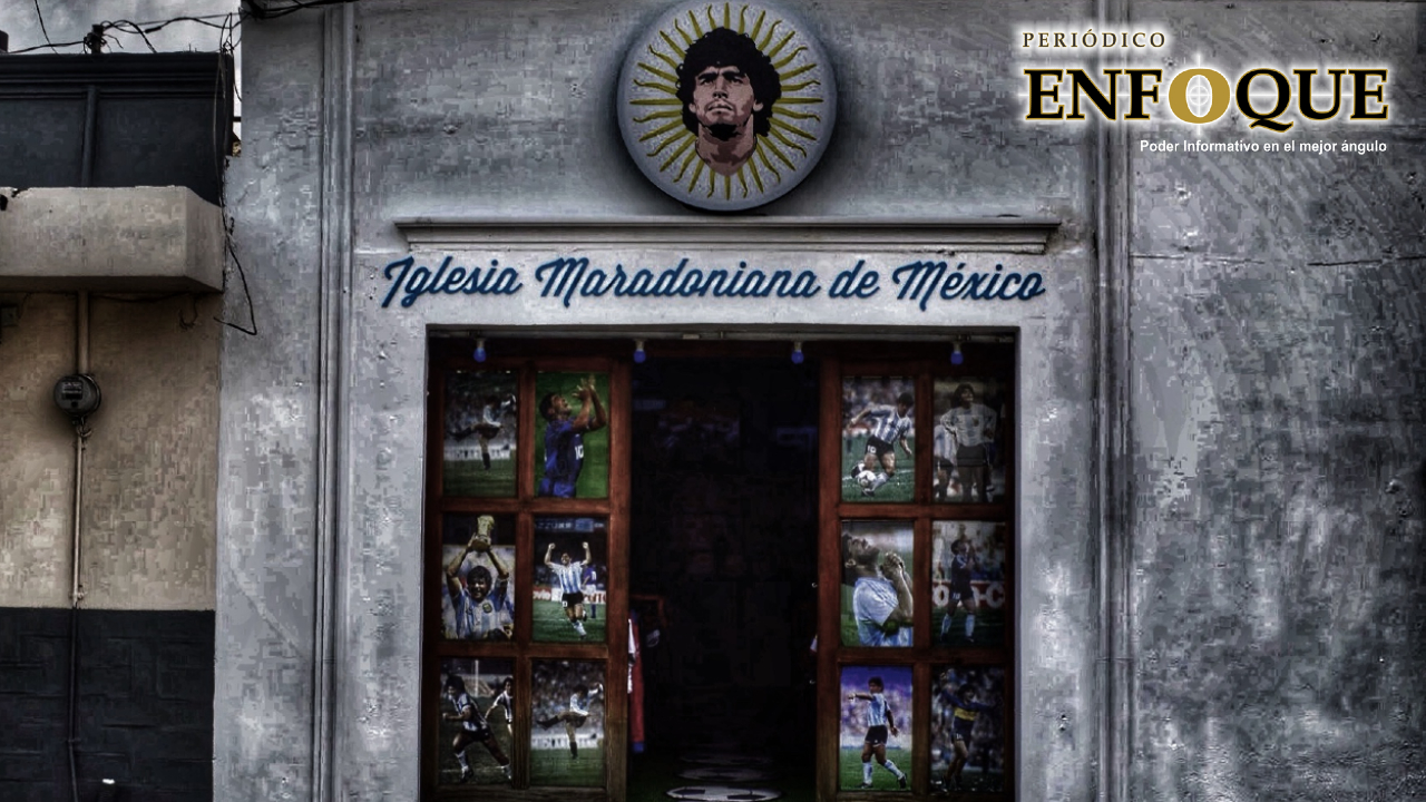 Abren la primera Iglesia Maradoniana en México 