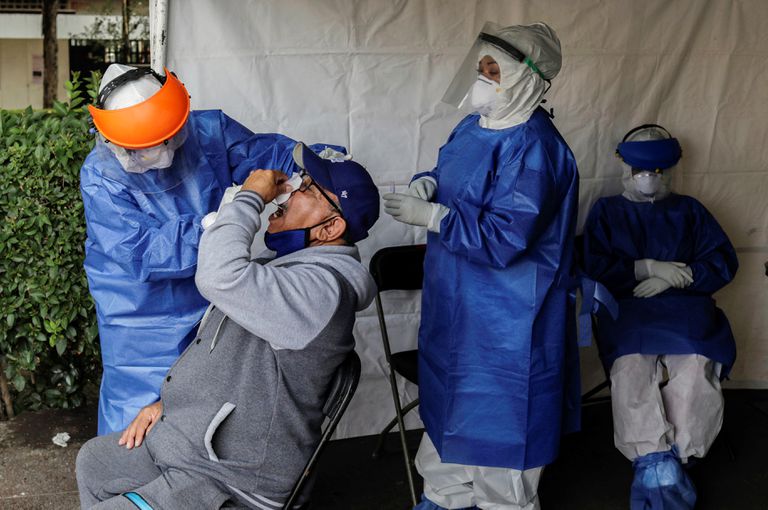 México registra en un día casi 8 mil contagios por Covid-19