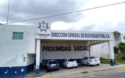 Cuerpos policiales de Tzompantepec entran en paro.