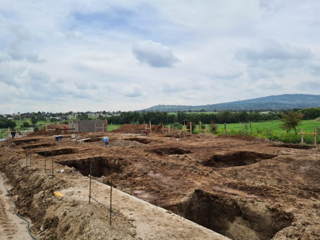 Comienza a desarrollarse la construcción de una comandancia de seguridad pública en Atlangatepec.
