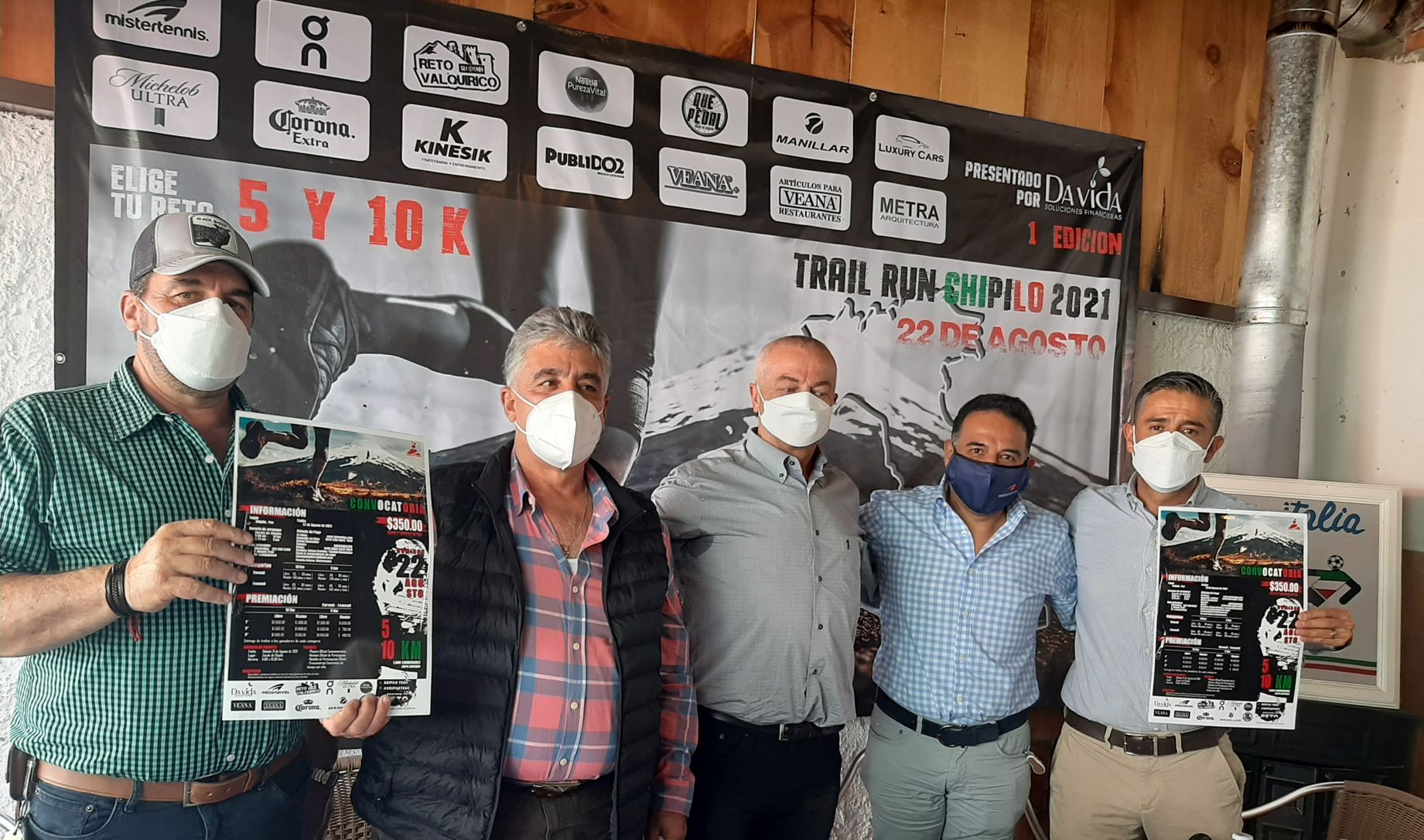 Como si corrieras en Italia: anuncian el Chipilo Trail Run 