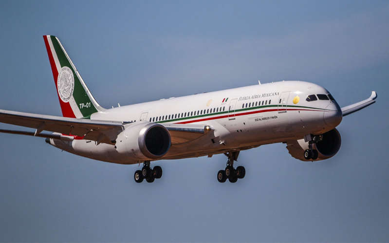 Viaja avión presidencial a Japón con equipo deportivo para los atletas de Tokio 2020