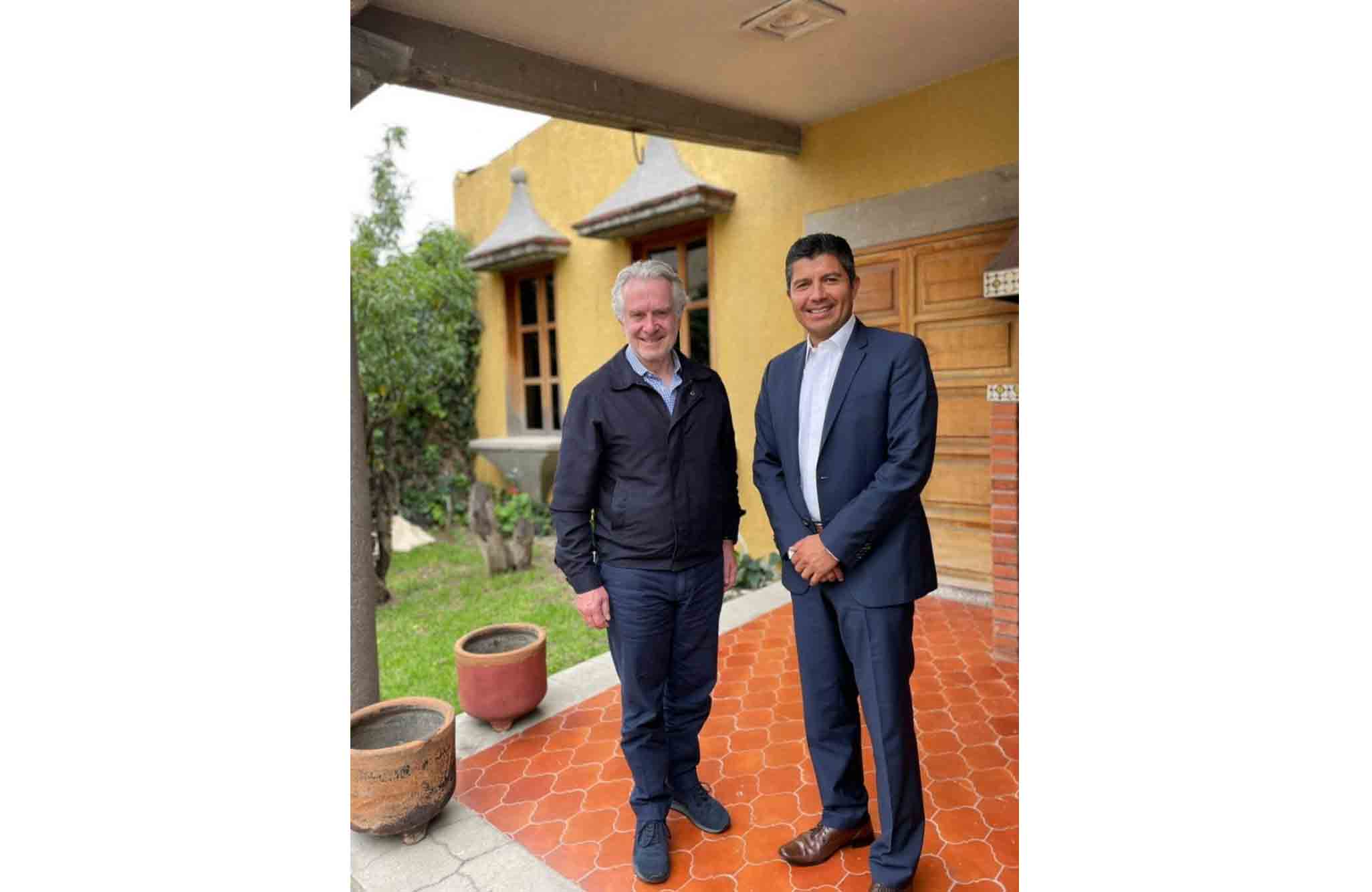 Eduardo Rivera suma esfuerzo con Santiago Creel