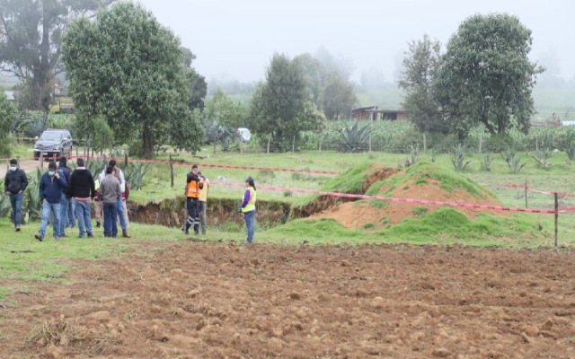 IPN continuará realizando estudios al socavón de Juan C. Bonilla